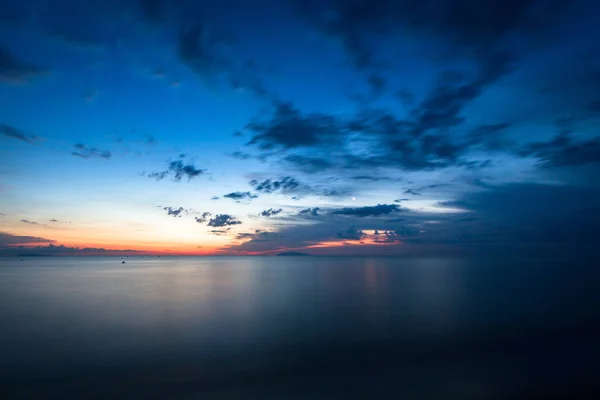 Sea Landscape Sunset Time — Stock Photo, Image