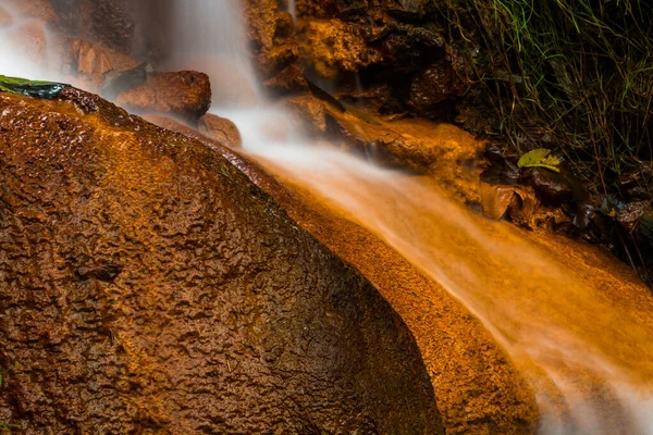 Krásný Vodopád Divokého Lesa — Stock fotografie