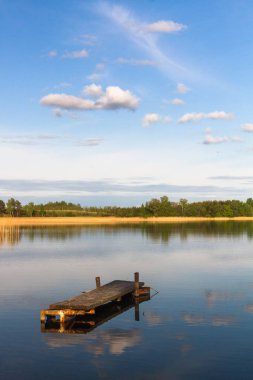 Yaz gününde güzel kuzey manzarası