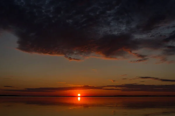 Paisaje Marino Atardecer — Foto de Stock