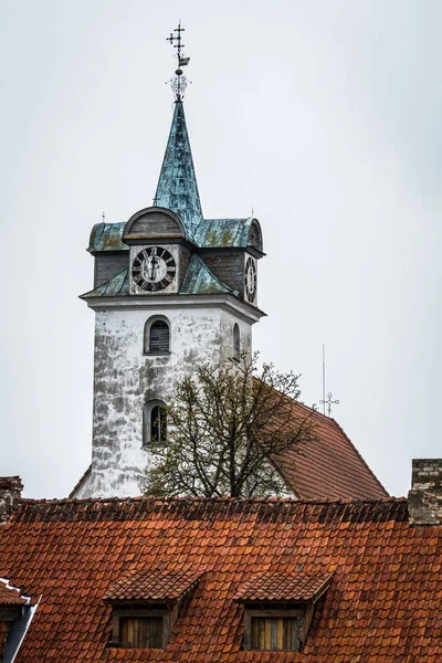 Kuldiga Kicsi Régi Város Latviában — Stock Fotó