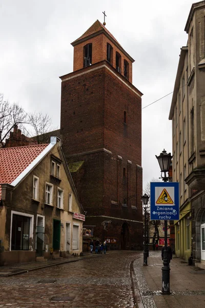 Vecchia Città Europea Durante Giorno — Foto Stock