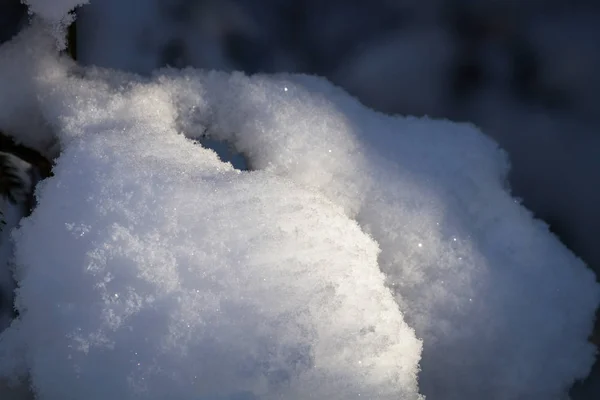 Les Nuages Dans Neige — Photo