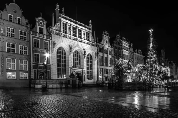 Torino Torino Febbraio 2017 Veduta Notturna Palazzo Madama Palazzo Reale — Foto Stock