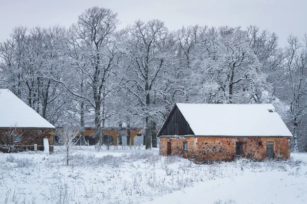 Zima Vilage — Zdjęcie stockowe