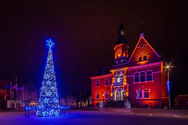 Famous Christmas Tree Night — 스톡 사진