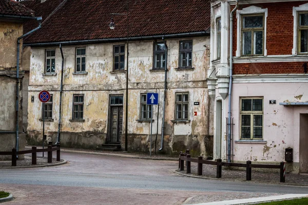 Europäische Stadt Mit Alten Gebäuden — Stockfoto