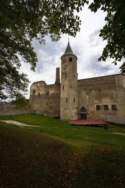 Haapsalu Sokakları Manzarası — Stok fotoğraf