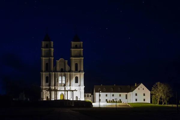 Old Church Night Time — Stock Photo, Image