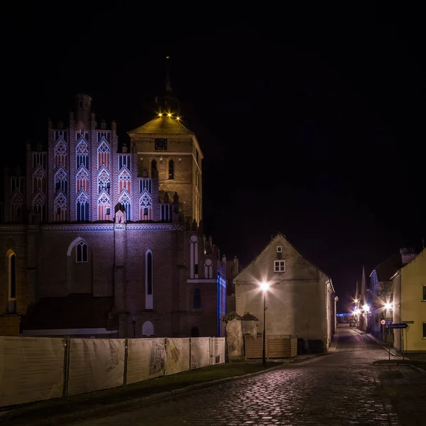Geceleri Kilise Czech Cumhuriyeti — Stok fotoğraf