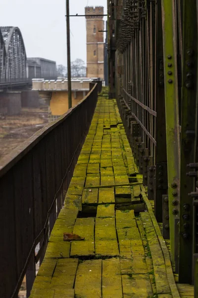 Antiguo Puente Ferroviario Tczew — Foto de Stock