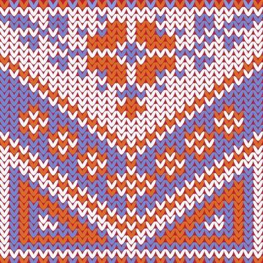 Renkli süs örme için