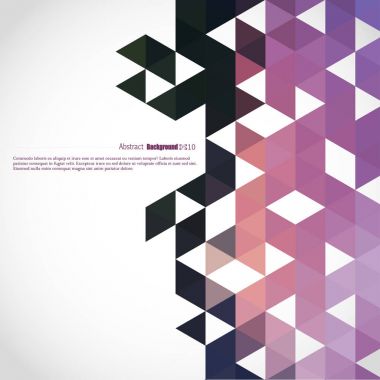 renkli üçgen geometrik arka plan