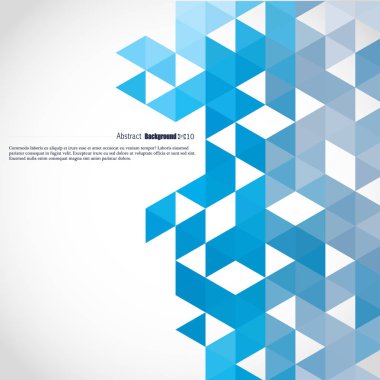 renkli üçgen geometrik arka plan