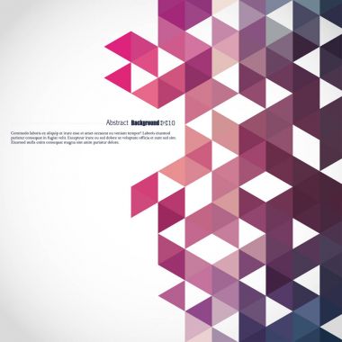 renkli üçgen geometrik arka plan