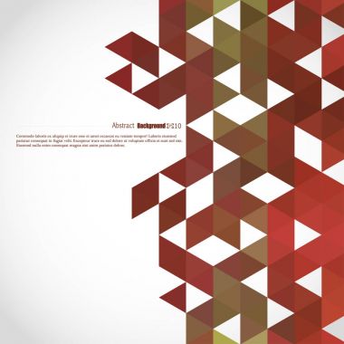 renkli üçgen geometrik arka plan