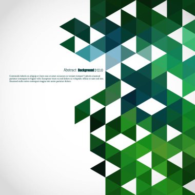 renkli üçgen geometrik arka plan