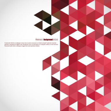 renkli üçgen geometrik arka plan