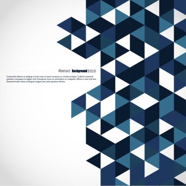 renkli üçgen geometrik arka plan