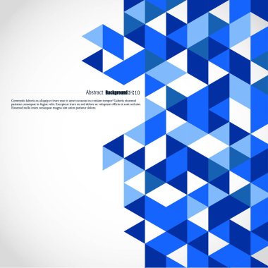 renkli üçgen geometrik arka plan