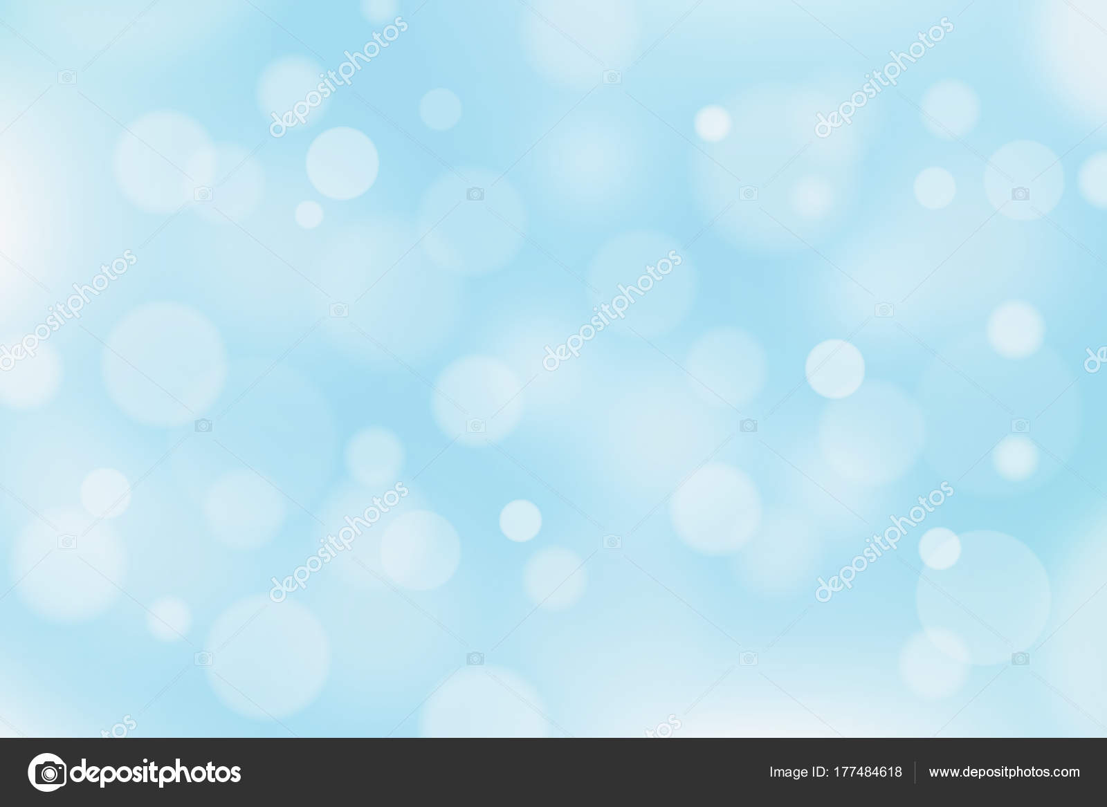 Abstract blue and white background with bokeh effect Stock Photo by  ©DLearner 177484618