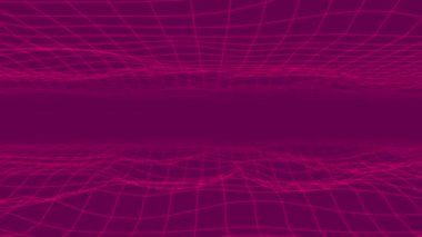 Soyut pembe akan 3d kılavuz mor zemin üzerine. Sorunsuz döngü. 4k, Uhd, Ultra Hd çözünürlük. Benim portföyünde mevcut daha fazla renk seçenekleri.