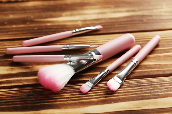 Set de cepillo maquillaje —  Fotos de Stock