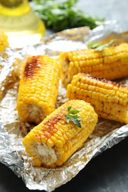 Lezzetli ızgara mısır 