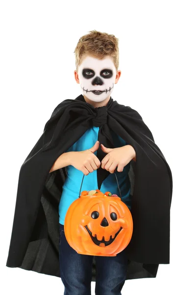 Little boy in halloween costume — Stock Photo, Image