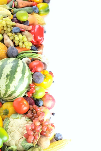 Frutas y verduras maduras y sabrosas — Foto de Stock