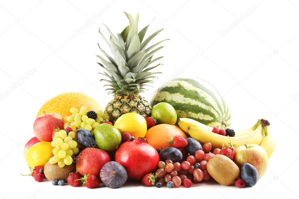 Ripe and tasty fruits 