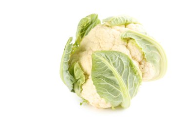 Taze karnabahar izole 