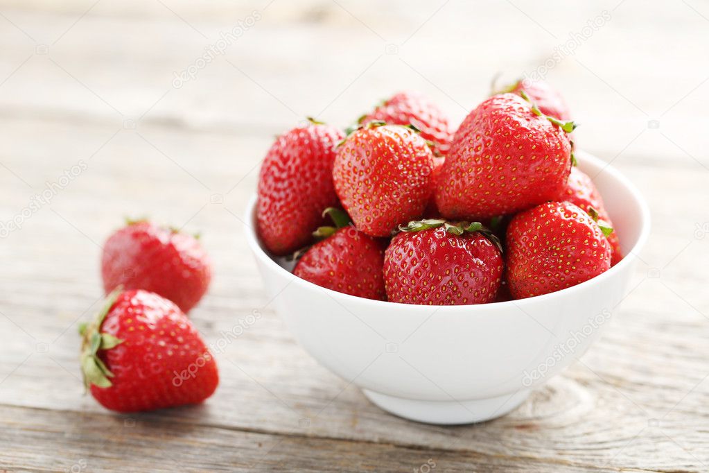 Fresh and tasty strawberries 