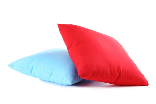 Colorful pillows isolated — Stock Photo, Image