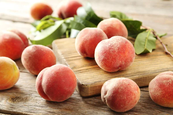 Солодкий плоди персика — стокове фото