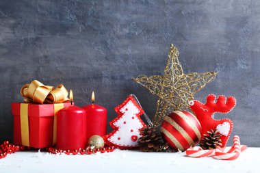 Masada Noel süslemeleri