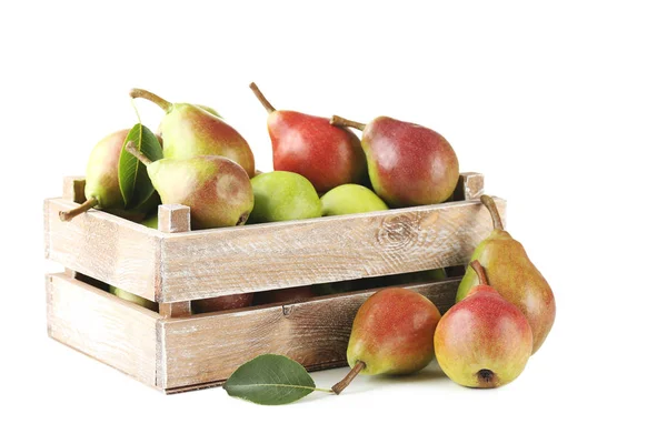 Ripe pears isolated — Stock Photo, Image