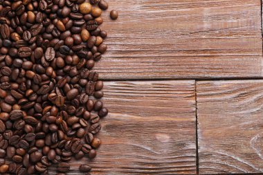 Kavrulmuş kahve çekirdeği. 