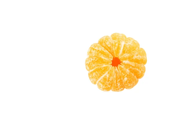 Ripe mandarins isolated — Stock Photo, Image