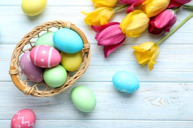 Laleli Paskalya yumurtaları 