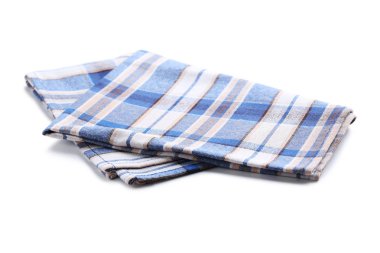 Peçete arka plan üzerinde katlanmış