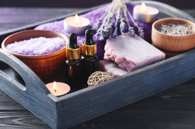 Lavanta yağı sabunu ile