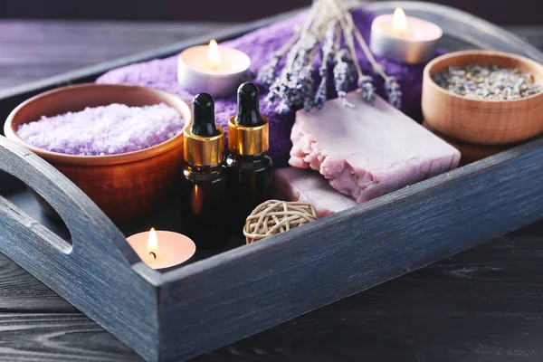 Lavanta yağı sabunu ile