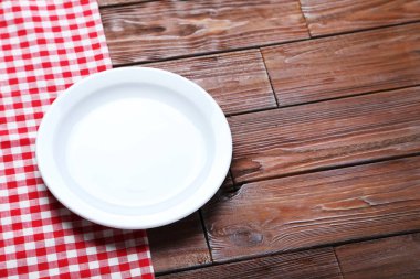 Peçete ile boş levha 