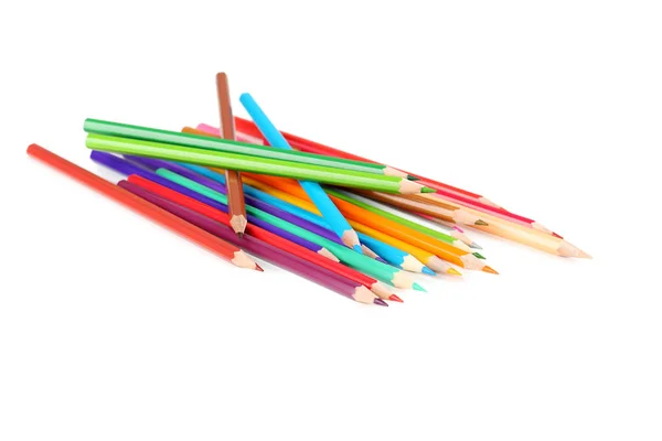 Drawing colourful pencils — Stock Photo, Image