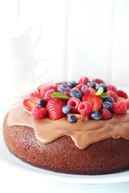 ev yapımı çikolatalı kek  