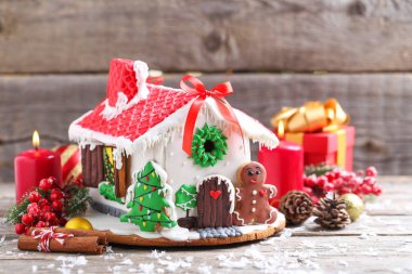 Yılbaşı kurabiye evi 