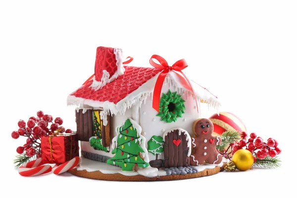 Christmas gingerbread house — Stock Photo, Image