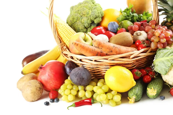 Smaczne owoce i warzywa — Zdjęcie stockowe