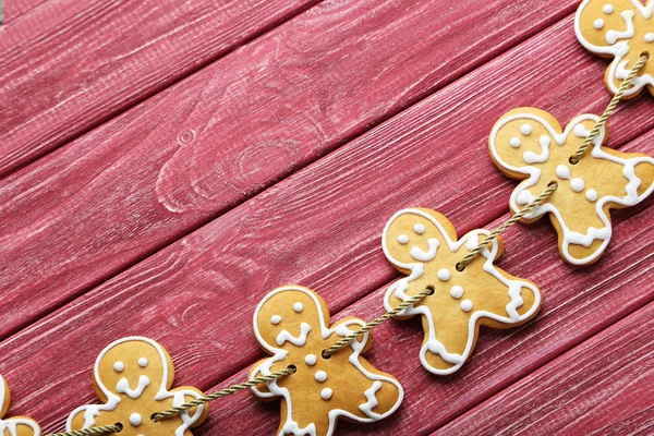 Christmas cookies on table — Stock Photo, Image